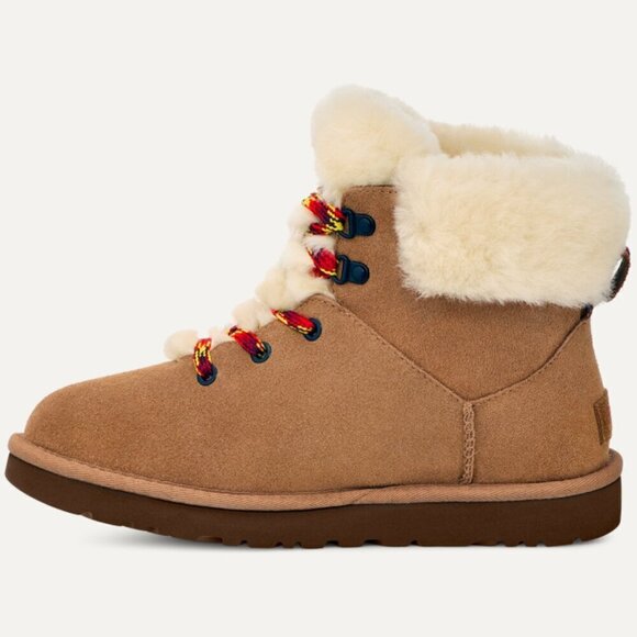 UGG® Classic Mini Alpine Lace Boots - Picture 9 of 11